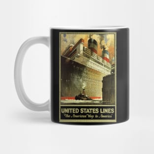 United States Lines Mug